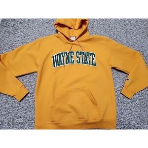 Champion Wayne‎ State University Hoodie Sweatshirt Athletic Pullover Medium